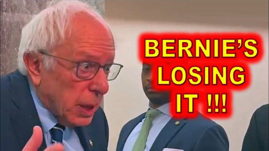 Bernie Sanders SLIPS into Full PANIC-MODE Over Saving Tax Dollars…..