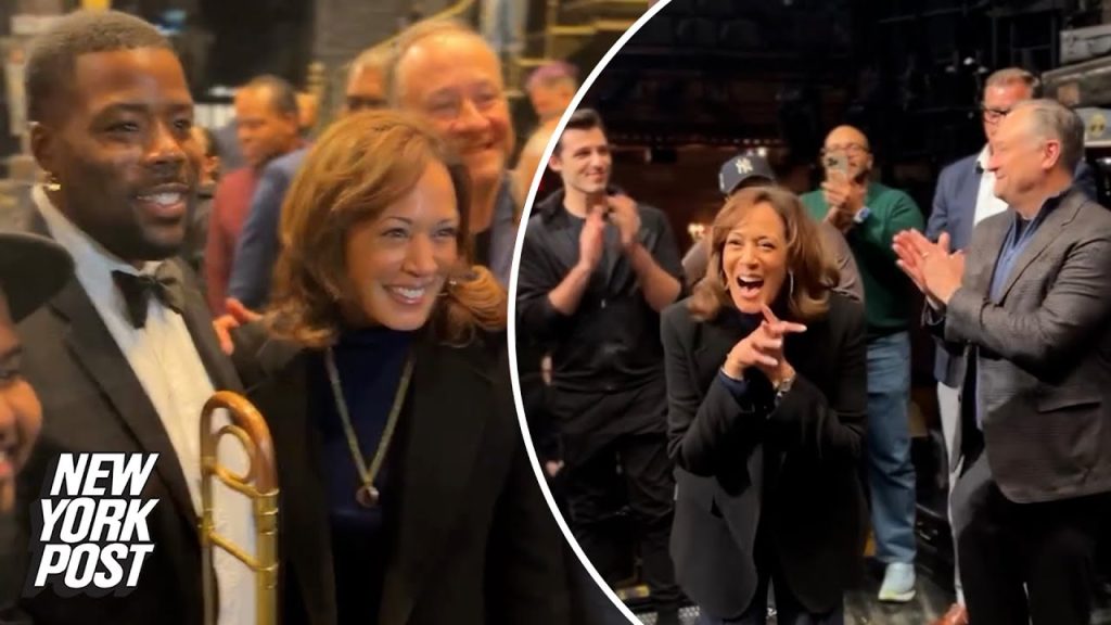 Kamala Harris mocked as ‘drunk auntie’ for ‘word salad’ speech to cast of ‘A Wonderful World’