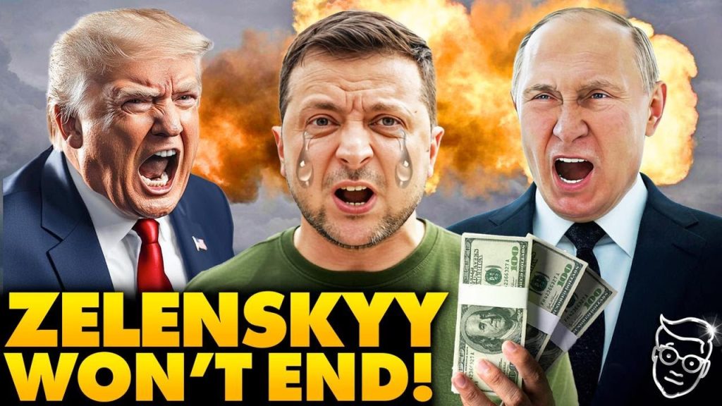 Zelensky SCREAMS Like a Spoiled Child as Trump Makes Peace Deal with Russia