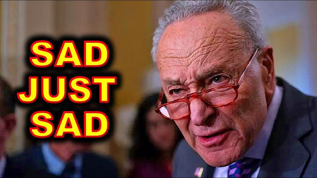 Chuck Schumer LOSES HIS MIND During ABSURD Rant Yesterday…..