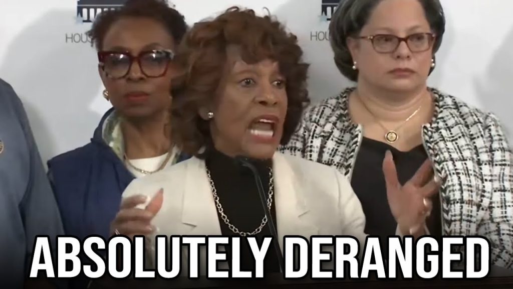 Maxine Waters Claims Trump is planning a “CIVIL WAR”