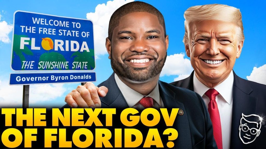 Byron Donalds Announces Run for Florida Governor, Trump ENDORSES: ‘My Vision for The Red Kingdom’