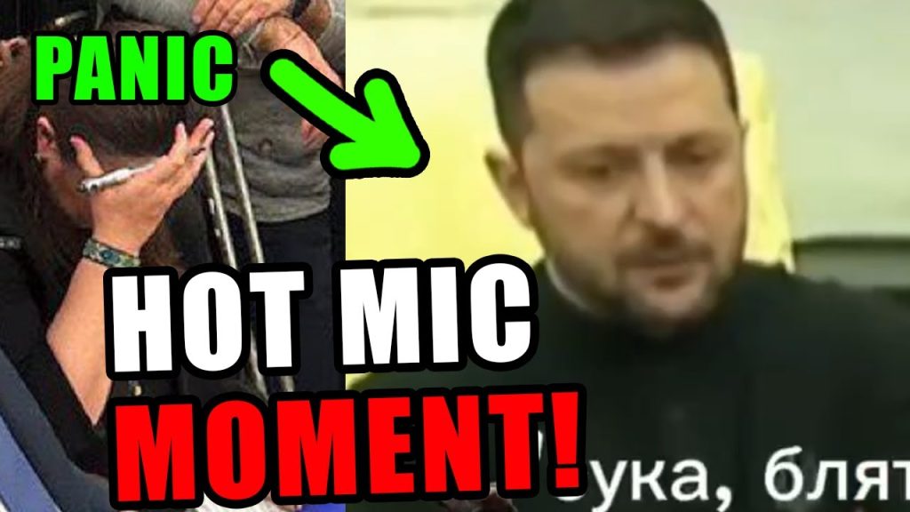 Zelenskyy’s Team in SHAMBLES After Microphone Caught His Words.