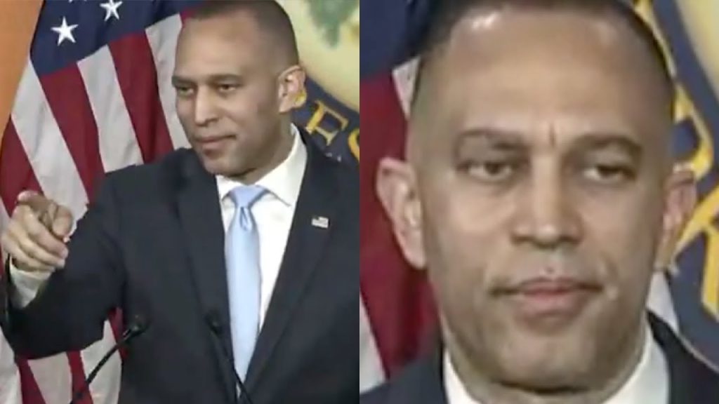 Hakeem Jeffries Can’t Answer The Question About Men In Women’s Sports