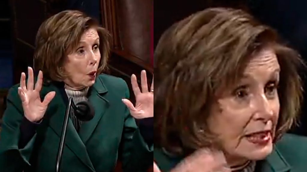 Nancy Pelosi Goes Crazy Over Non-Existent Budget Theft On Live TV