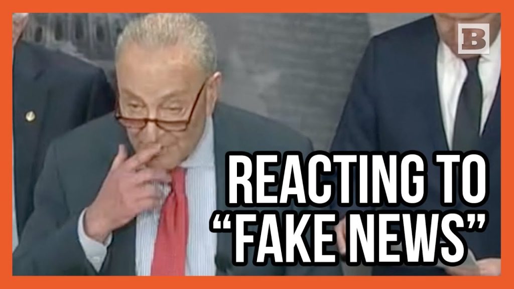 Chuck Schumer Holds Press Conference to Rant About Fake News Story Trump Admin Already Denied